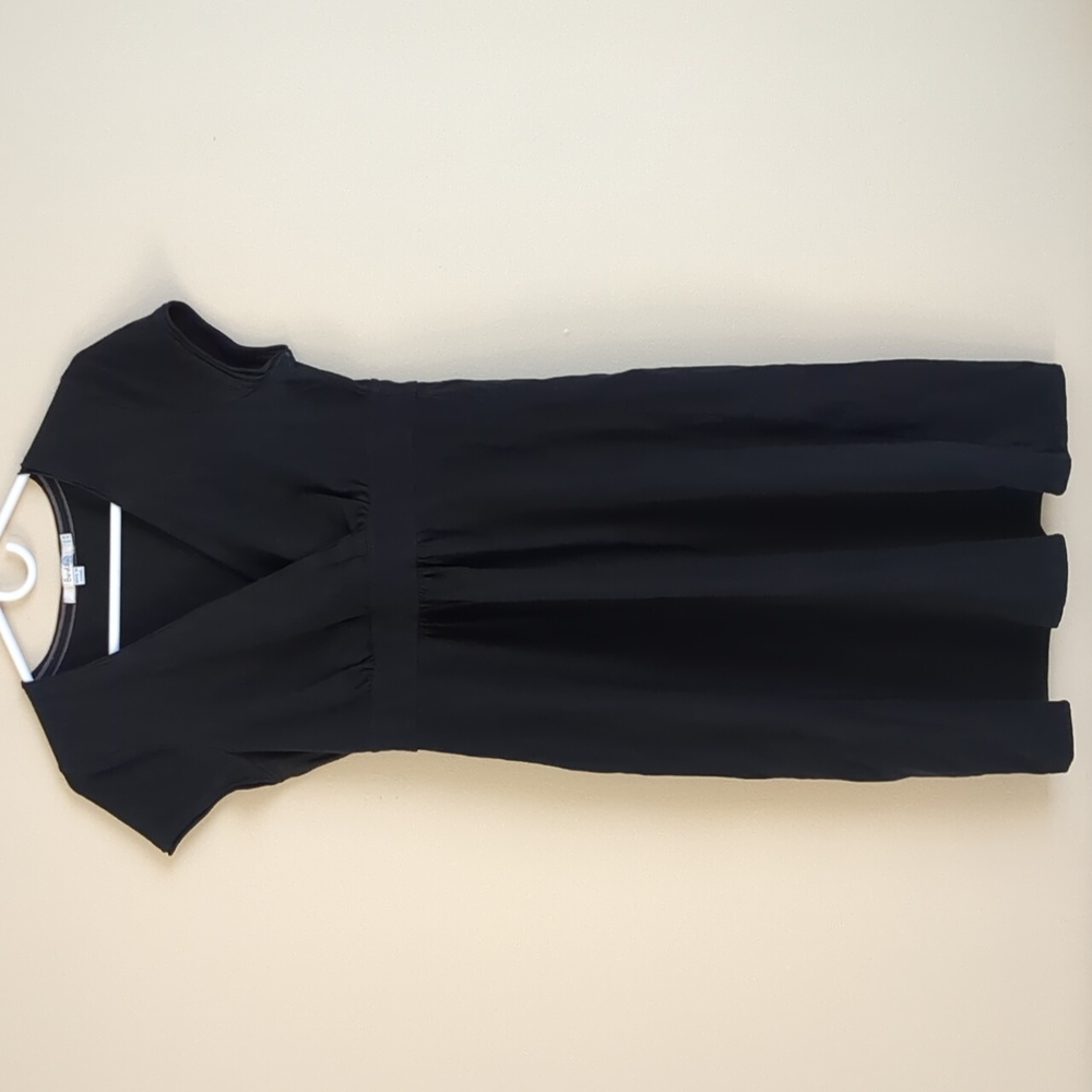 8L Boden Solid Black Dress Tall Long